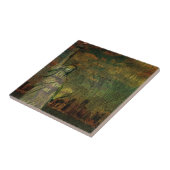 Amerikaanse New York Kaart Vrijheidsbeeld Tegeltje (Zijkant)