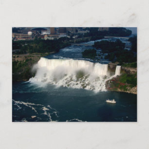 Amerikaanse Niagara-Herfsten: Uitzicht van de luch Briefkaart