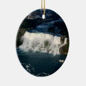 Amerikaanse Niagara-Herfsten: Uitzicht van de luch Keramisch Ornament (Rechts)