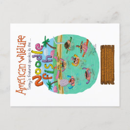 Amerikaanse noordvis briefkaart