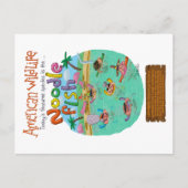 Amerikaanse noordvis briefkaart (Voorkant)