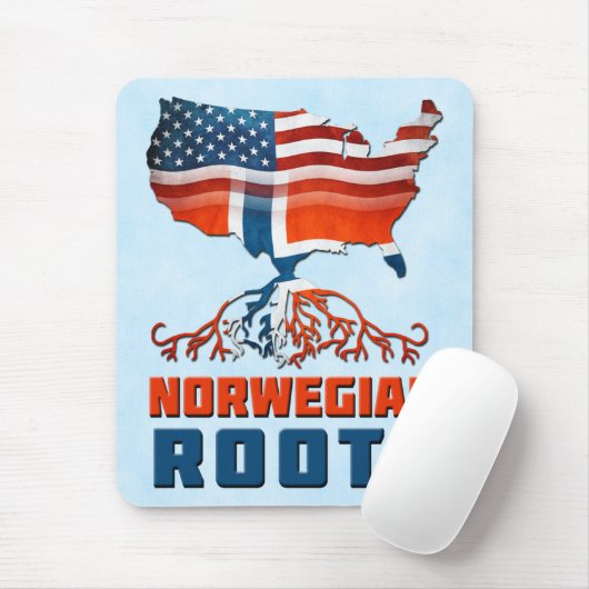 Amerikaanse Noorse rots Mousemat Muismat (Met muis)