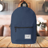 Amerikaanse nostalgie klassiek eenvoudig minimaal  bedrukte rugzak