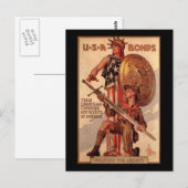  Amerikaanse obligaties Briefkaart (Voorkant / Achterkant)