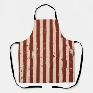 Amerikaanse Old Glory 4 juli strepen  Schort