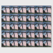 Amerikaanse olie cadeaupapier (Vlak)