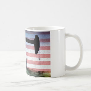 Amerikaanse olie koffiemok