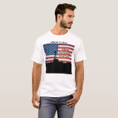 Amerikaanse olie weer geweldig maken t-shirt (Voorkant volledig)