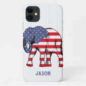 Amerikaanse olifant Case-Mate iPhone case (Achterkant)