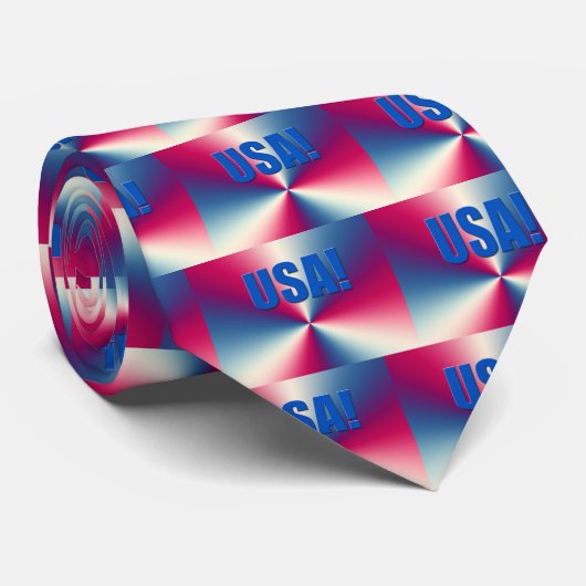 Amerikaanse Olympische Accessoires Stropdas (Opgerold)