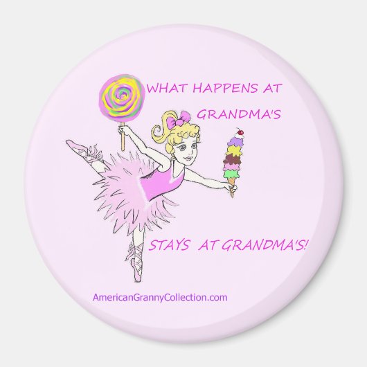 Amerikaanse oma magneet (Voorkant)