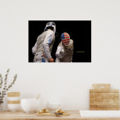 Amerikaanse omheining poster (Keuken)