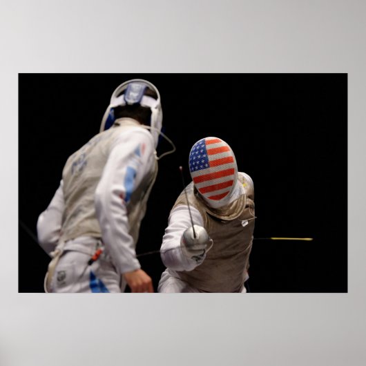 Amerikaanse omheining poster (Voorkant)