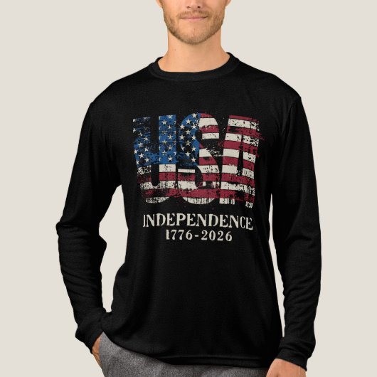 Amerikaanse onafhankelijkheid 250 jaar T-shirt | 1 (Voorkant volledig)