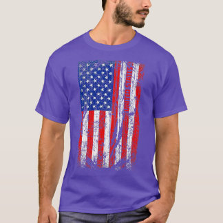 Amerikaanse Onafhankelijkheidsdag 4 juli Verenigde T-shirt