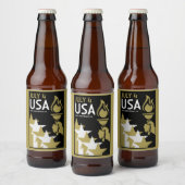 Amerikaanse Onafhankelijkheidsdag Bier Etiket (Flessen)