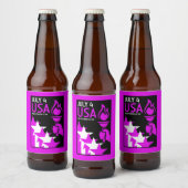 Amerikaanse Onafhankelijkheidsdag Bier Etiket (Flessen)