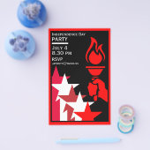 Amerikaanse Onafhankelijkheidsdag Flyer (Enkel)