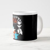 Amerikaanse Onafhankelijkheidsdag Grote Koffiekop (Voorkant rechts)
