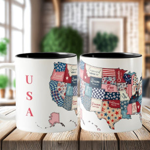 Amerikaanse Onafhankelijkheidsdag Koffie Mok