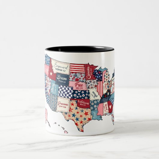 Amerikaanse Onafhankelijkheidsdag Koffie Mok (Center)