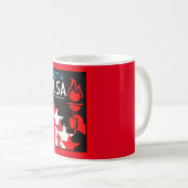 Amerikaanse Onafhankelijkheidsdag Koffiemok (Voorkant rechts)
