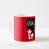 Amerikaanse Onafhankelijkheidsdag Koffiemok (Voorkant links)