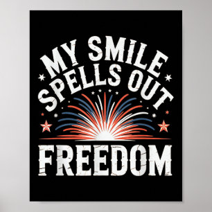 Amerikaanse Onafhankelijkheidsdag Mannen, pa. 4e Poster