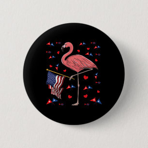 Amerikaanse Onafhankelijkheidsdag op 4 juli Amerik Ronde Button 5,7 Cm