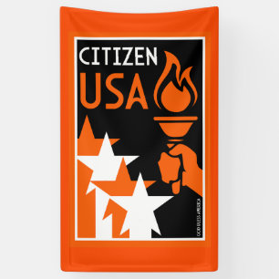Amerikaanse Onafhankelijkheidsdag Spandoek