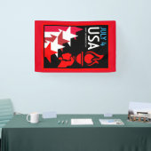 Amerikaanse Onafhankelijkheidsdag Spandoek (Beurs)