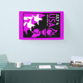 Amerikaanse Onafhankelijkheidsdag Spandoek (Beurs)