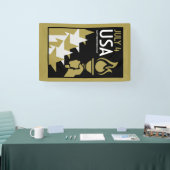 Amerikaanse Onafhankelijkheidsdag Spandoek (Beurs)