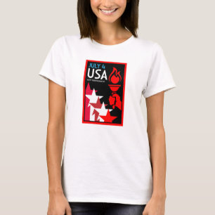 Amerikaanse Onafhankelijkheidsdag T-shirt