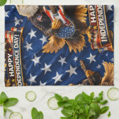 Amerikaanse Onafhankelijkheidsdag Theedoek (Gevouwen)