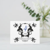 Amerikaanse Onafhankelijkheidsdag wenskaart Feestdagenkaart (Staand voorkant)