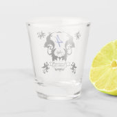 Amerikaanse Onafhankelijkheidsdag wenskaart Shot Glas (Achterkant)