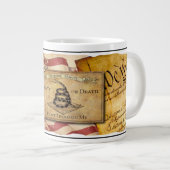 Amerikaanse Onafhankelijkheidsoorlog Grote Koffiekop (Voorkant rechts)