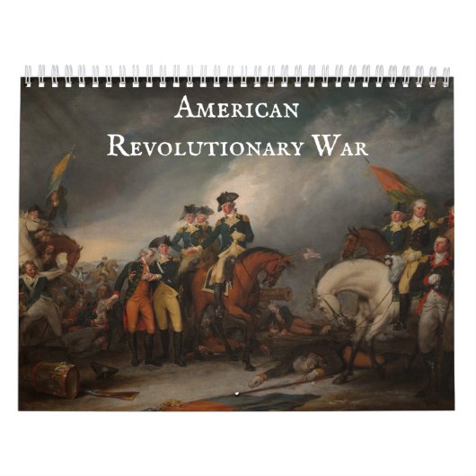 Amerikaanse Onafhankelijkheidsoorlog Kalender (Hoes)