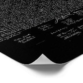 Amerikaanse Onafhankelijkheidsverklaring Amerikaan Poster (Hoek)