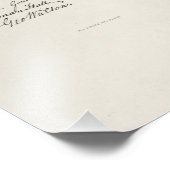 Amerikaanse onafhankelijkheidsverklaring foto afdruk (Hoek)