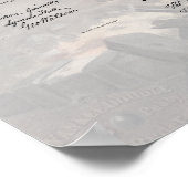 Amerikaanse onafhankelijkheidsverklaring / geest v poster (Hoek)