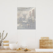 Amerikaanse onafhankelijkheidsverklaring / onderte poster (Keuken)