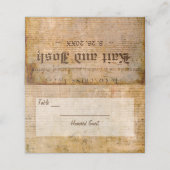 Amerikaanse Onafhankelijkheidsverklaring Parchment Plaatskaartje (Buitenkant ongevouwen)