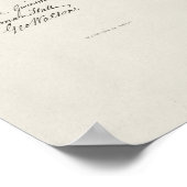 Amerikaanse onafhankelijkheidsverklaring Poster (Hoek)