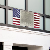 Amerikaanse Onafhankelijkheidsvlag Spandoek (Buitenkant Gebouw)