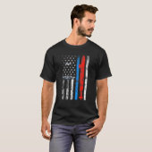 Amerikaanse onderzeeboot Silent Service Veteran Am T-shirt (Voorkant volledig)