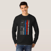 Amerikaanse onderzeeboot Silent Service Veteran Am T-shirt (Voorkant volledig)