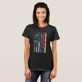 Amerikaanse onderzeeboot Silent Service Veteran Am T-shirt (Voorkant volledig)