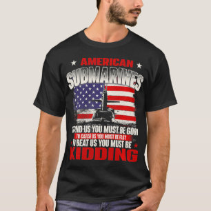 Amerikaanse onderzeeër Patriotic Navy US Veteran S T-shirt